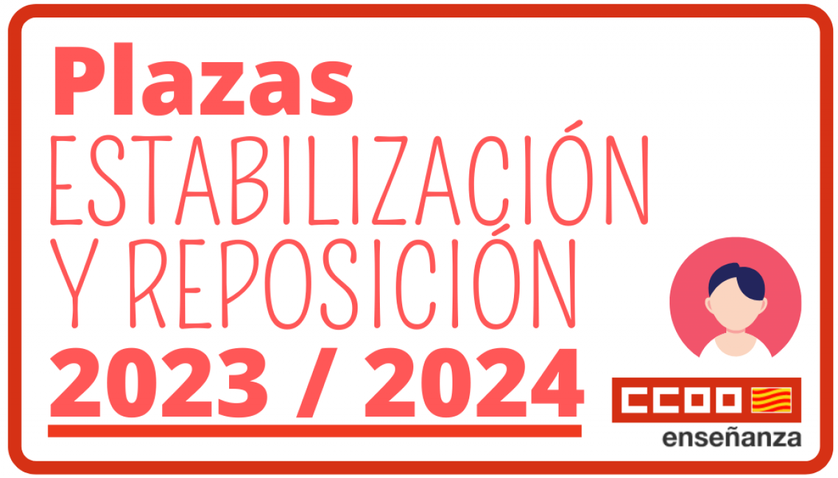 Plazas estabilización y reposición (2023-2024)